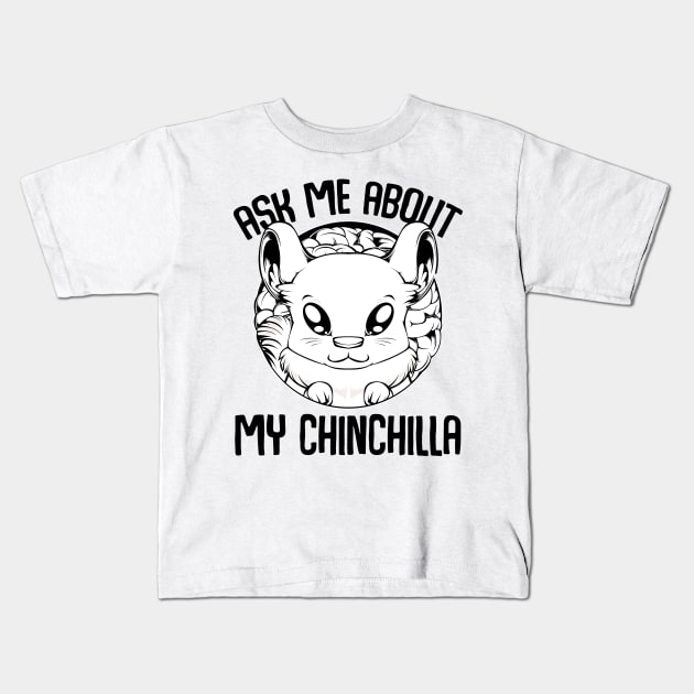 Chinchilla Kids T-Shirt by Lumio Gifts